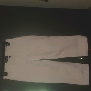 NYDJ white ankle/capri jeans sz 4